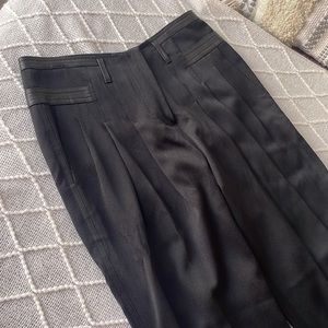 Alexander Wang black Triacetate silky pants